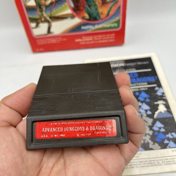 Advanced Dungeons & Dragons (Intellivision, 1983) Complete In Box - Fast Ship! - Picture 3 of 12
